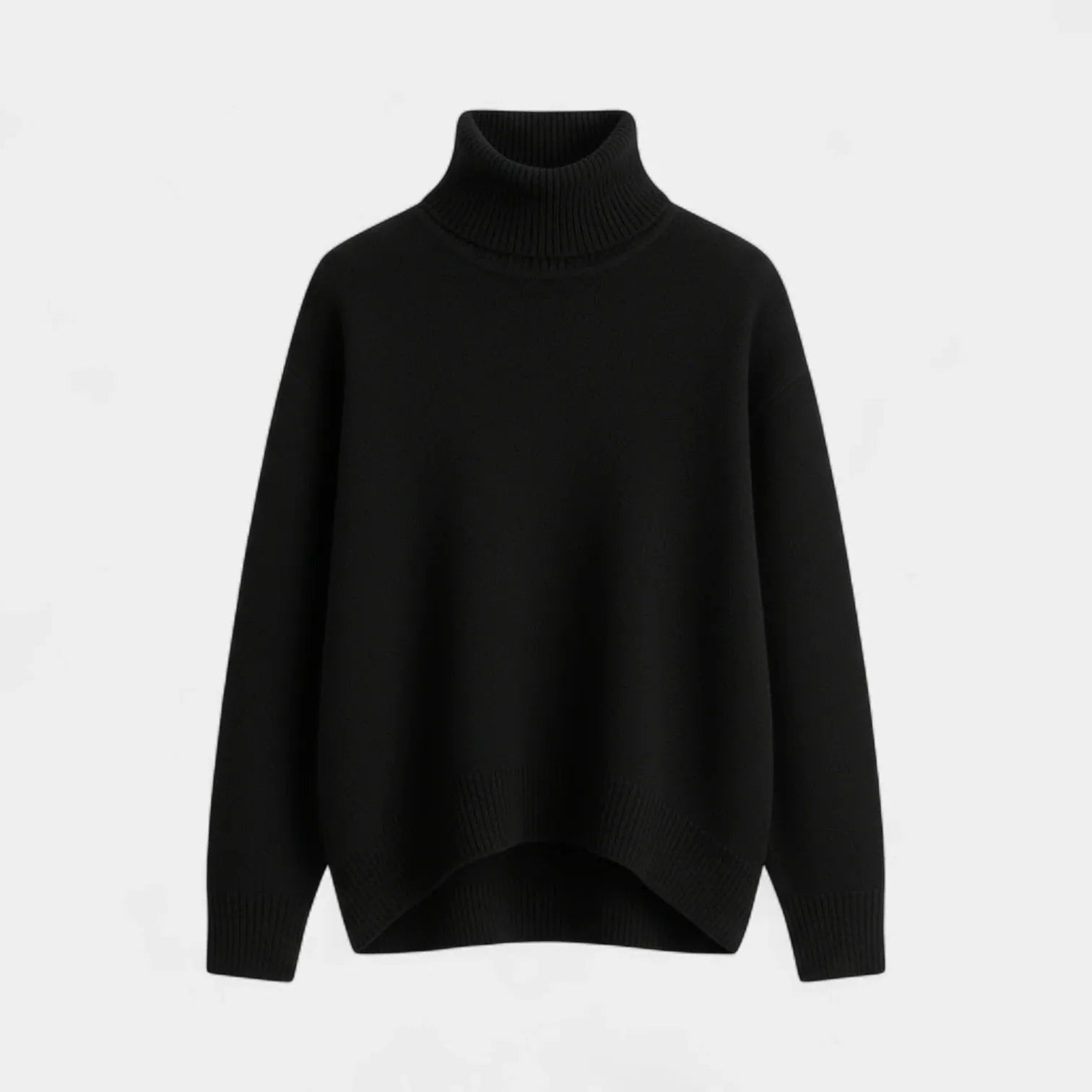 Cashmere Turtleneck Sweater for Women - Classy Design, Warm and Comfortable Knitwear for Casual or Office Wear