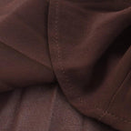 Chiffon Midi Dress for Women - Turn-Down Collar, Elegant Design for Casual or Formal Occasions