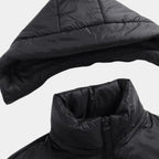 Heavyweight Down Puffer Jacket for Men - Insulated, Warm, Casual Outerwear for Cold Weather