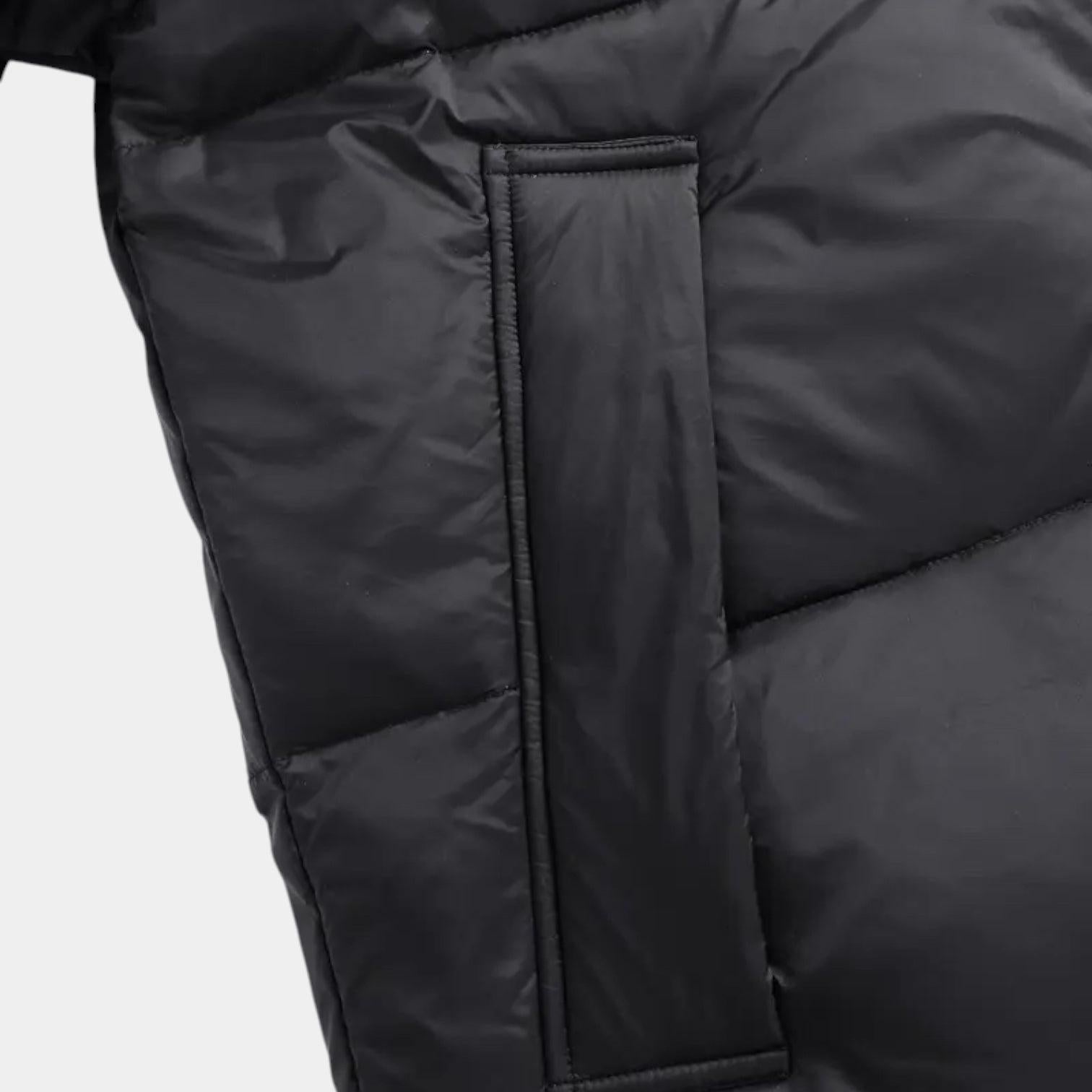 Heavyweight Down Puffer Jacket for Men - Insulated, Warm, Casual Outerwear for Cold Weather