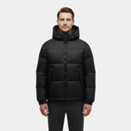 Heavyweight Down Puffer Jacket for Men - Insulated, Warm, Casual Outerwear for Cold Weather