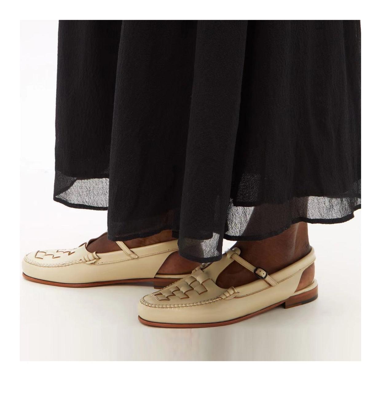 Leather Summer Sandals for Women - Comfortable Straps, Casual Footwear