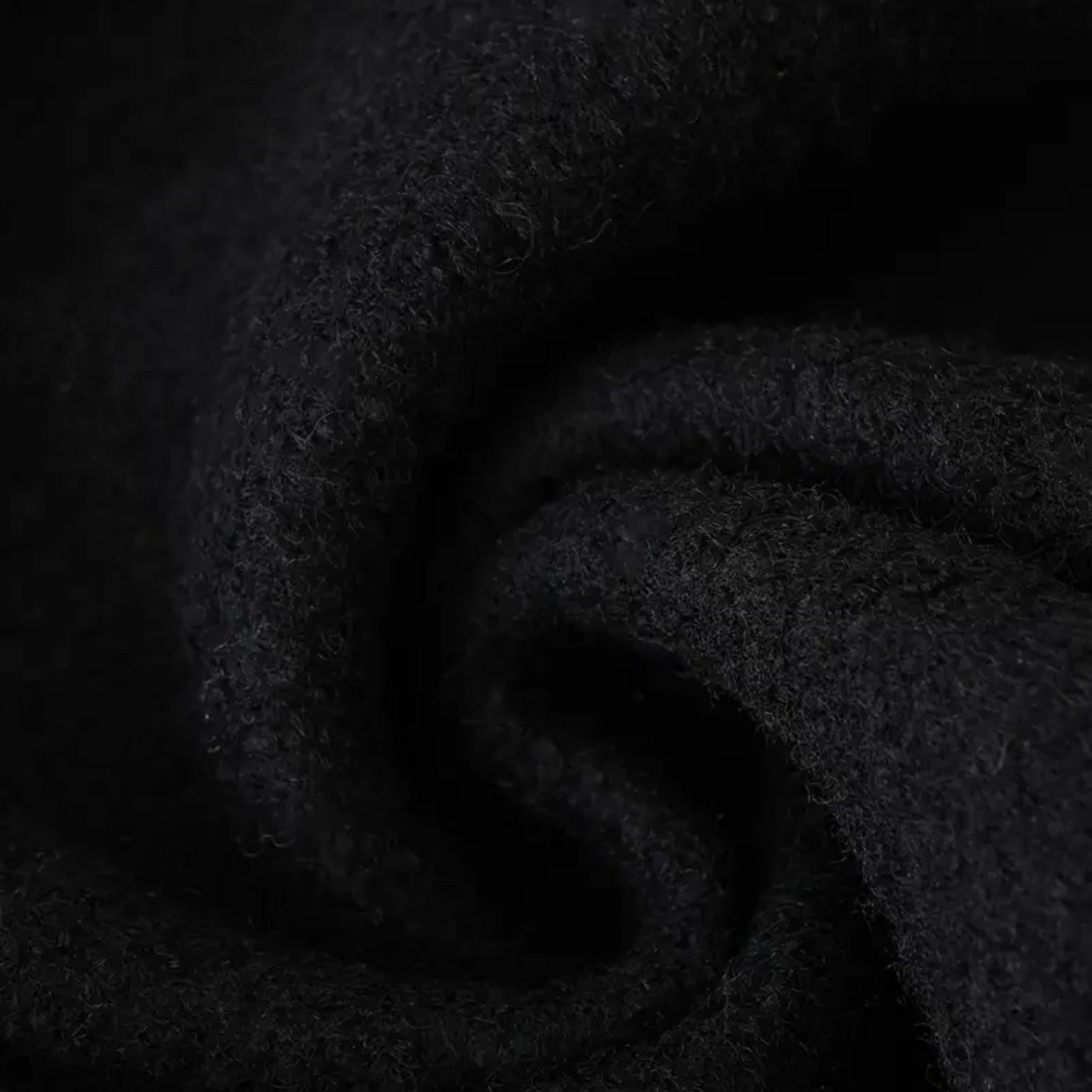 Men's Double-Breasted Wool Trench Overcoat - Classic Winter Coat for Formal and Casual Wear