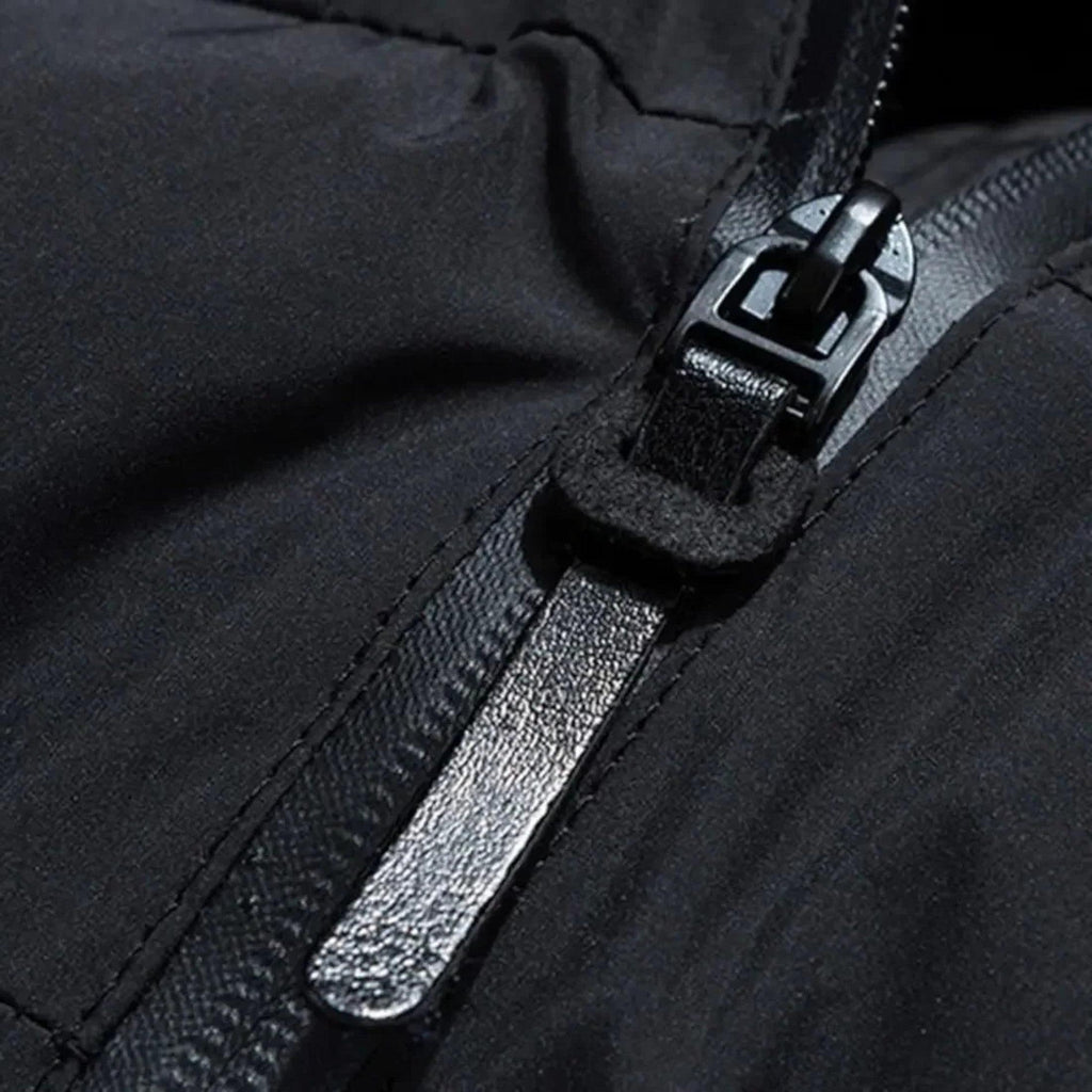 Men's Hooded Puffer Jacket - Insulated Cold Weather Layer - Stylish and Functional Outerwear for Winter Adventures