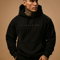 Men's Hooded Sweatshirt - Soft Cotton Blend - Modern Fit - Casual Everyday Wear