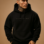 Men's Hooded Sweatshirt - Soft Cotton Blend - Modern Fit - Casual Everyday Wear