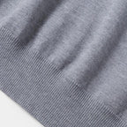 Men's Lightweight Cotton Crew-Neck Sweater - Fine-Knit Casual Jumper for Everyday Wear