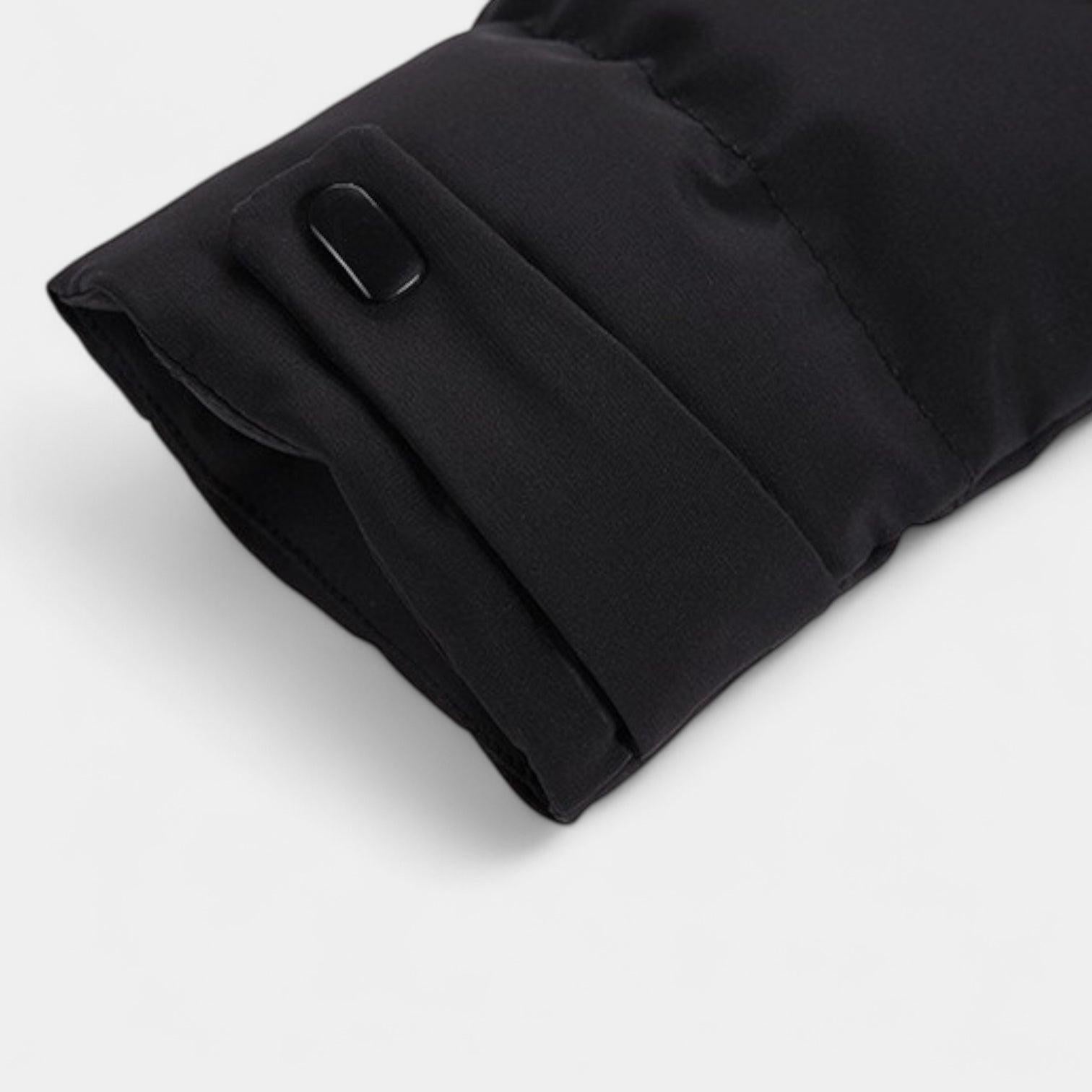 Men's Longline Puffer Coat - Insulated Winter Parka for Cold Weather Protection