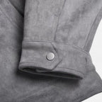 Men's Loose-Fit Suede Jacket | Casual Wear | Soft Material | Versatile Outerwear for Everyday Style