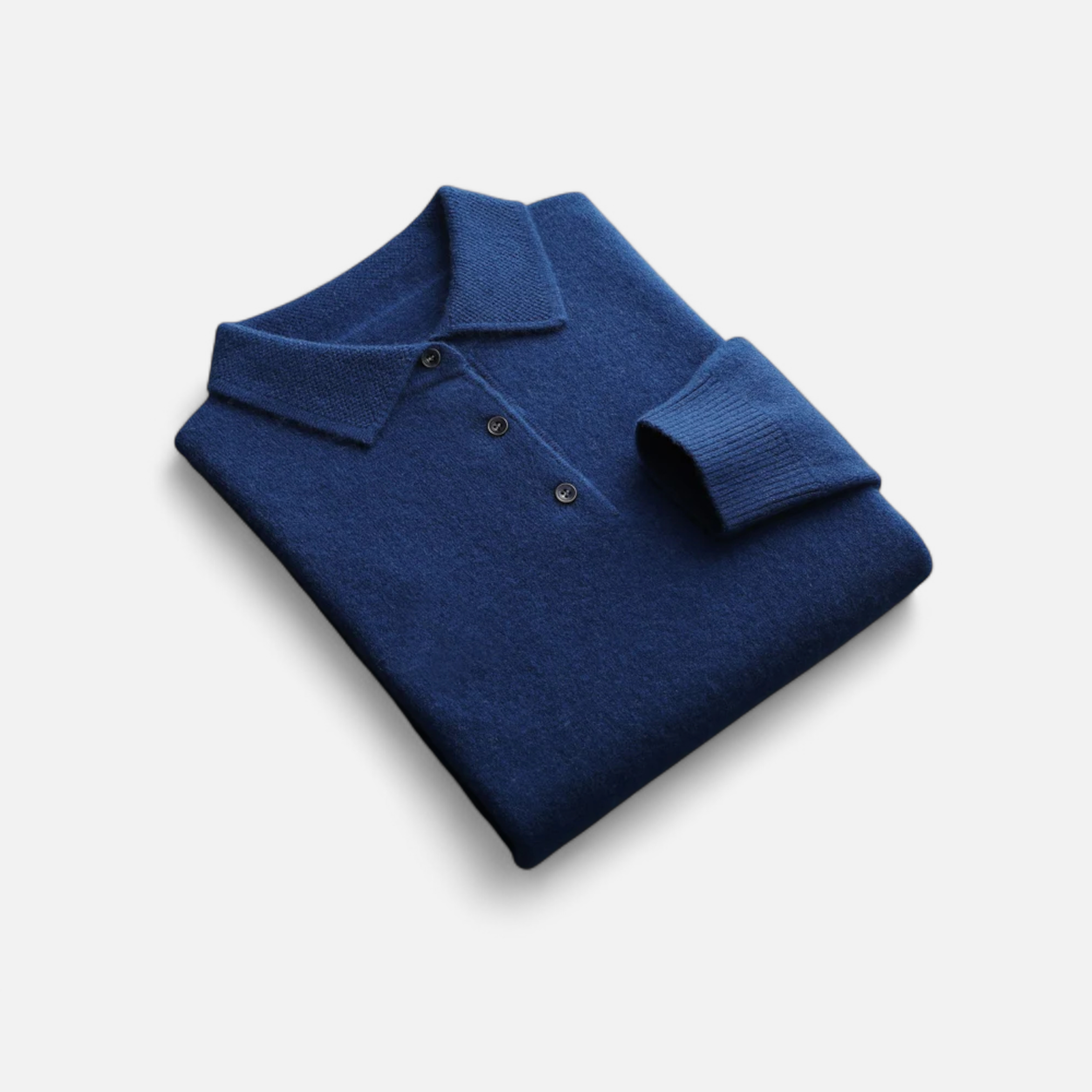Men's Merino Wool Polo Sweater | Classic Fit | Casual Knitwear for Everyday Wear