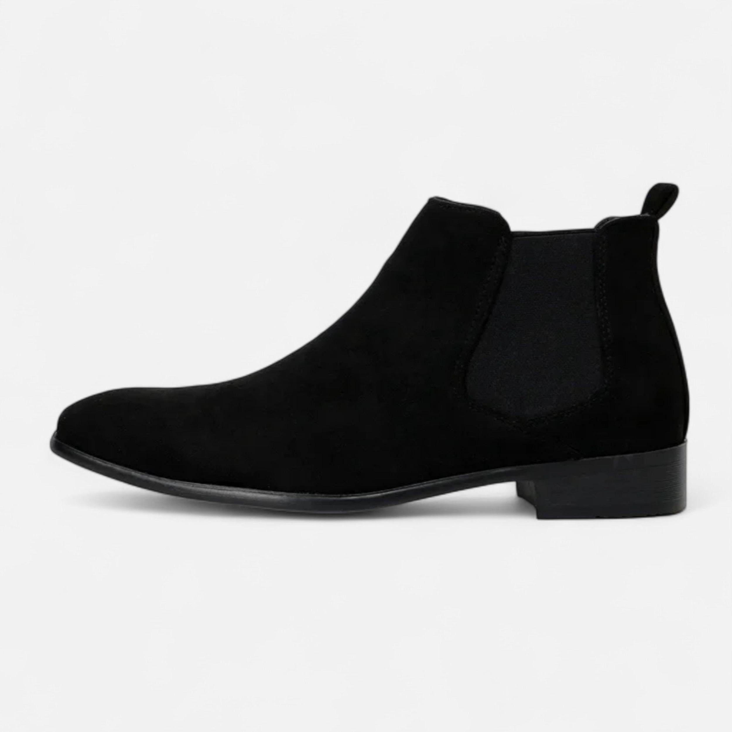 Men's Suede Square-Toe Chelsea Boots | Stylish Footwear for Casual and Formal Occasions
