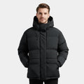 Men's Waterproof Performance Puffer Jacket - Insulated Winter Coat for Outdoor Activities