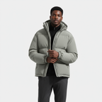 Men's Waterproof Windproof Down Puffer Jacket for Winter Outdoor Activities