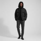 Men's Waterproof Windproof Down Puffer Jacket for Winter Outdoor Activities