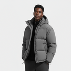 Men's Waterproof Windproof Down Puffer Jacket for Winter Outdoor Activities