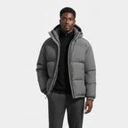 Men's Waterproof Windproof Down Puffer Jacket for Winter Outdoor Activities