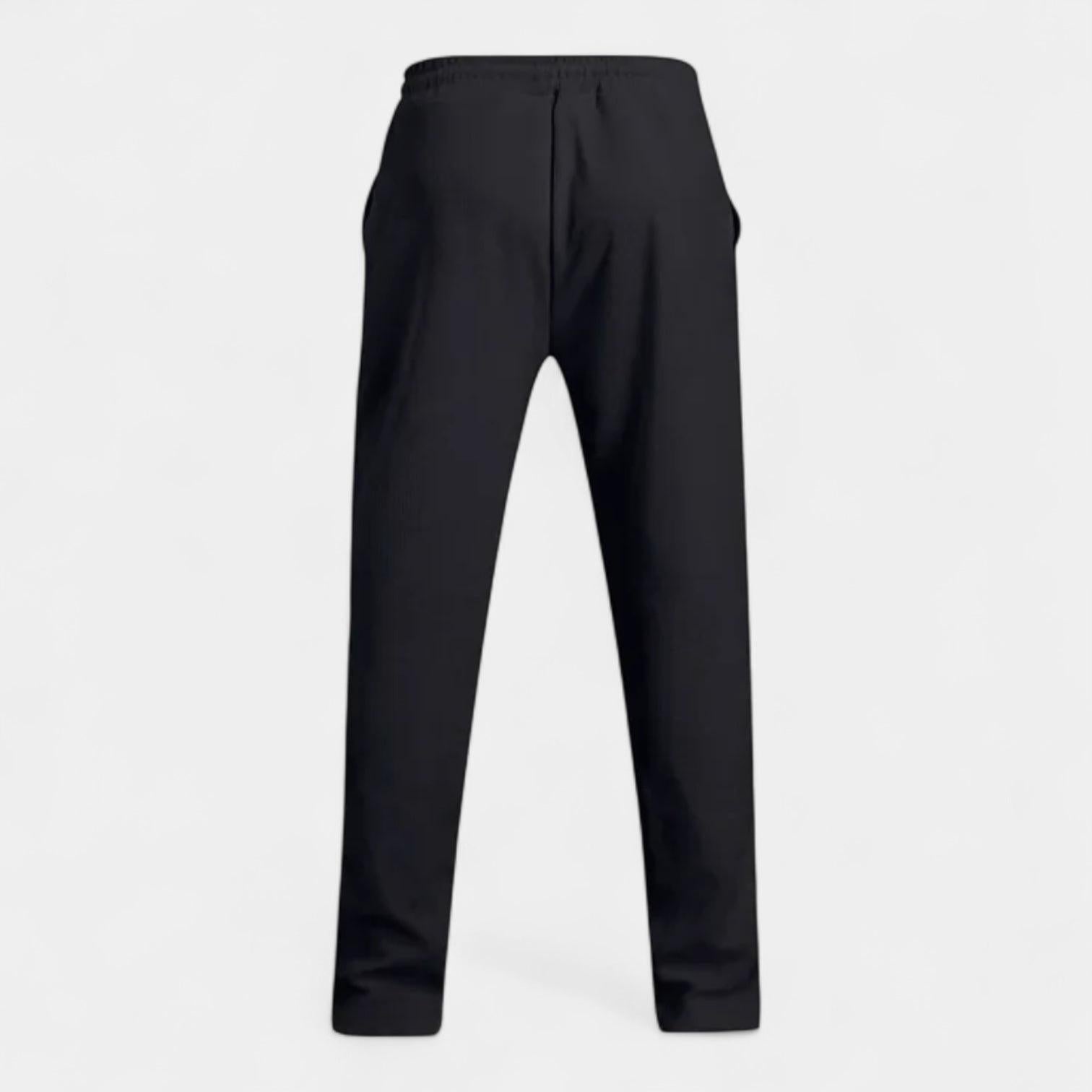 Slim Fit Stretch Tapered Pants for Men - Comfortable Casual Wear - Versatile Everyday Style