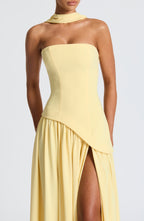 Strapless Lightweight Maxi Dress - Summer Casual Wear for Events and Outings