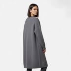 Thick Knit V-Neck Cardigan for Women - Warm Autumn Layering Sweater in Cozy Fabric