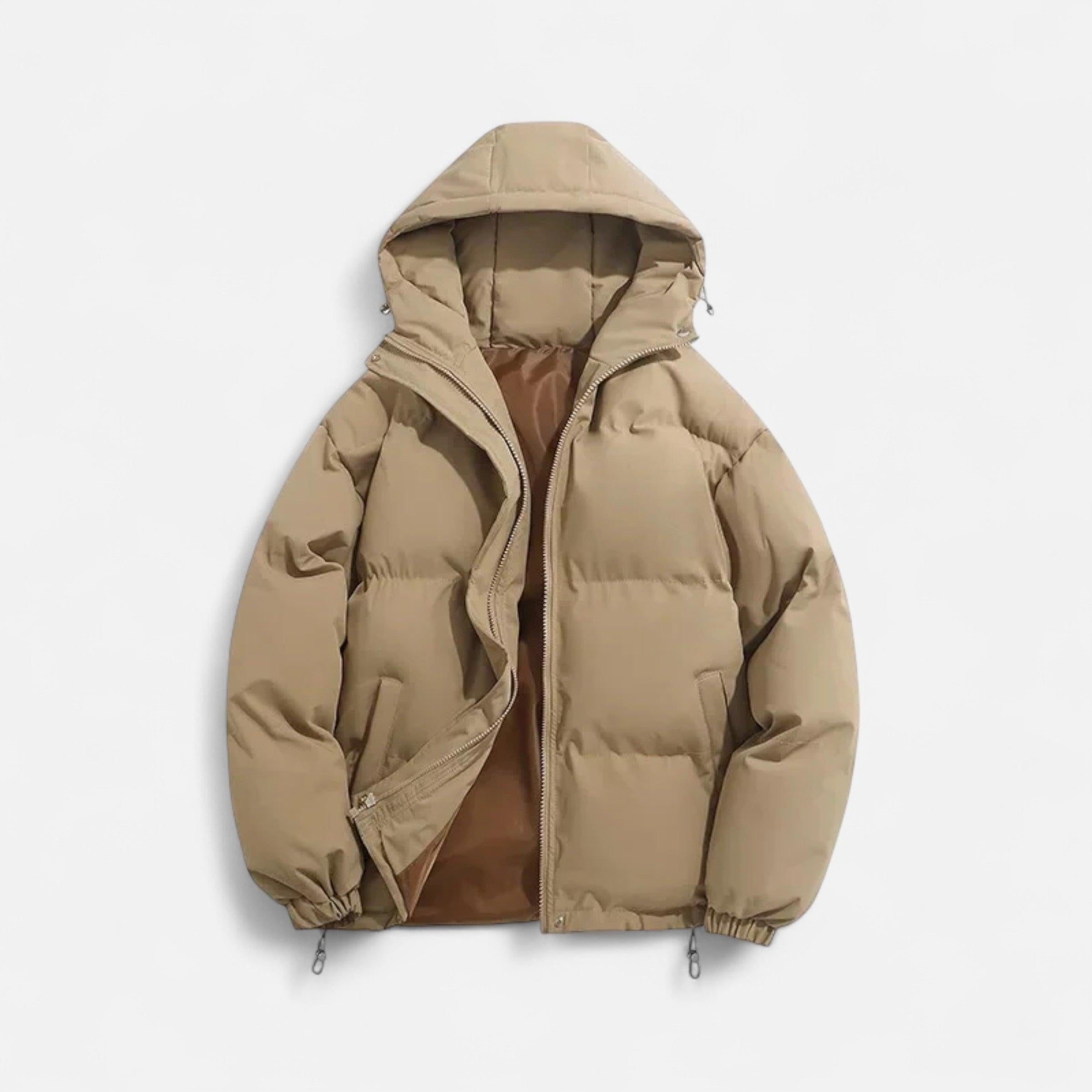 Unisex Hooded Cotton Puffer Jacket | Warm, Lightweight Outerwear for Casual Wear and Outdoor Activities