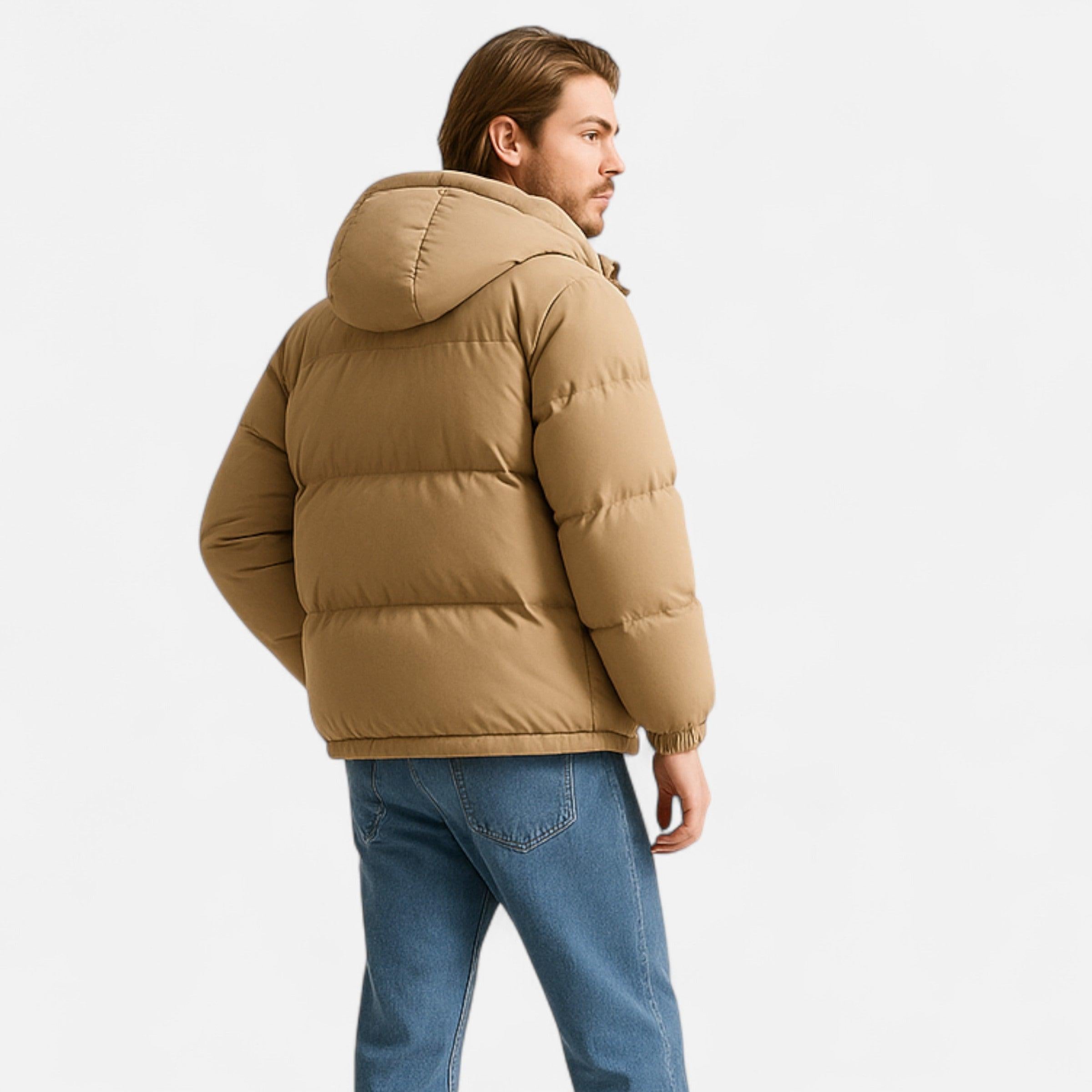 Unisex Hooded Cotton Puffer Jacket | Warm, Lightweight Outerwear for Casual Wear and Outdoor Activities