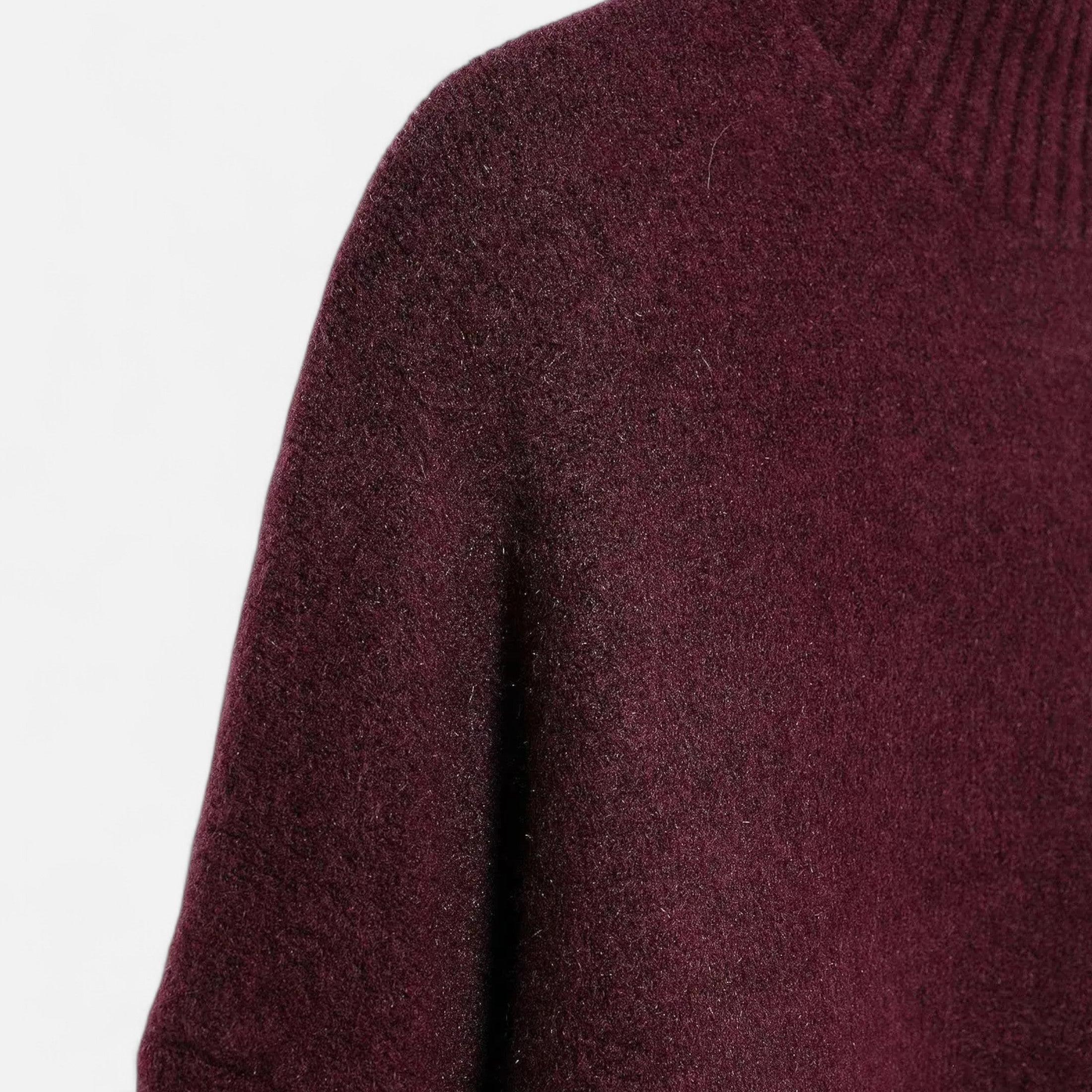 Vintage Turtleneck Sweater for Women | Classic Knit Design | Warm Winter Apparel