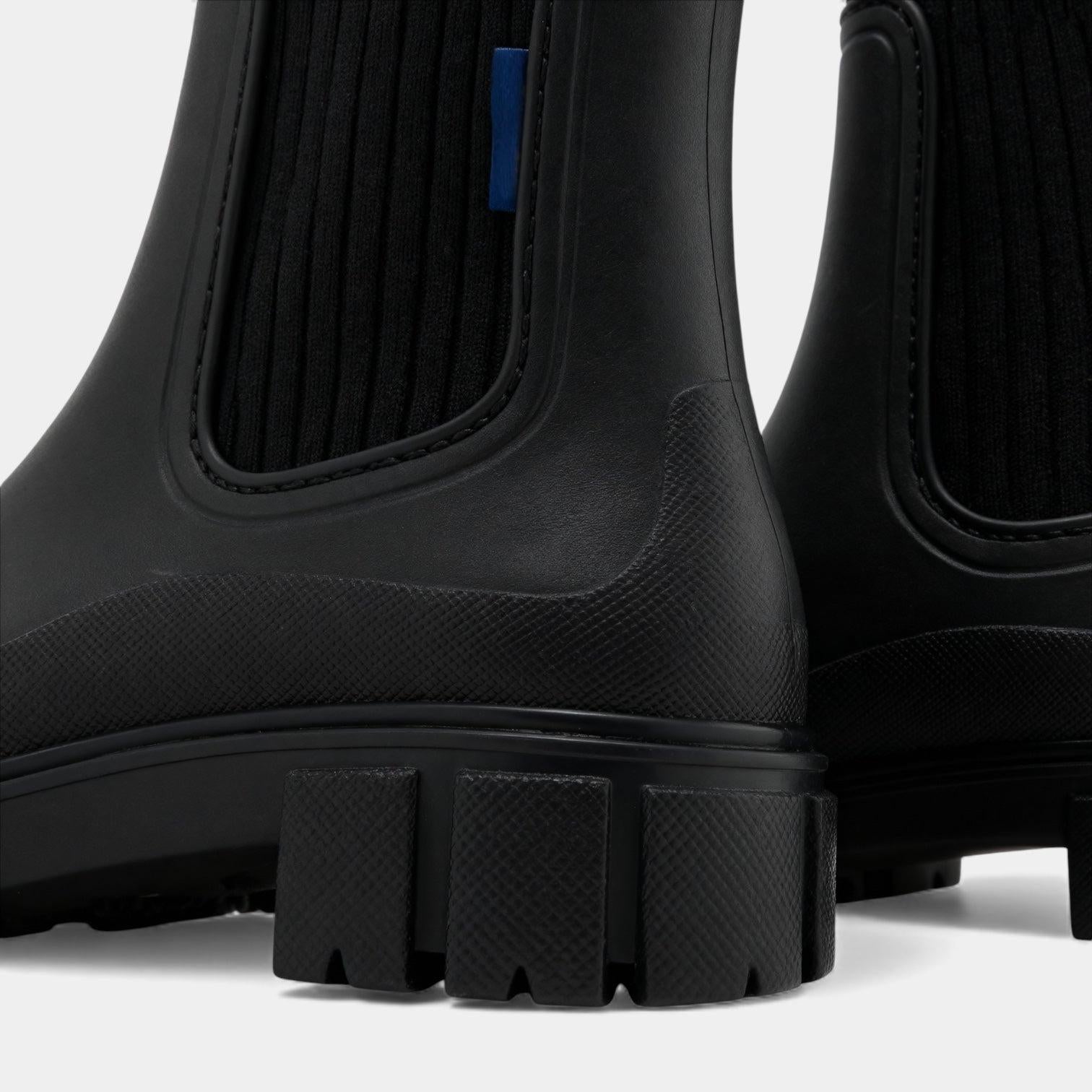 Waterproof Slip-On Chelsea Boots for Women - Durable, Stylish Footwear for Rainy Days and Casual Outings