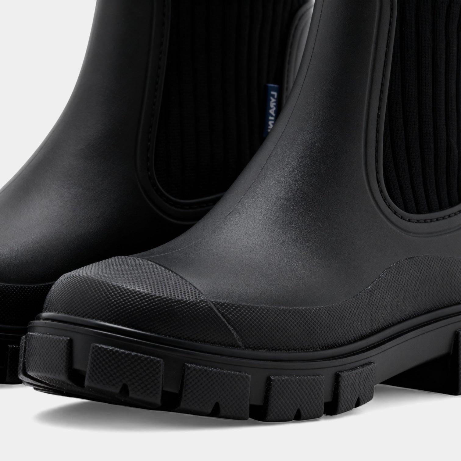 Waterproof Slip-On Chelsea Boots for Women - Durable, Stylish Footwear for Rainy Days and Casual Outings
