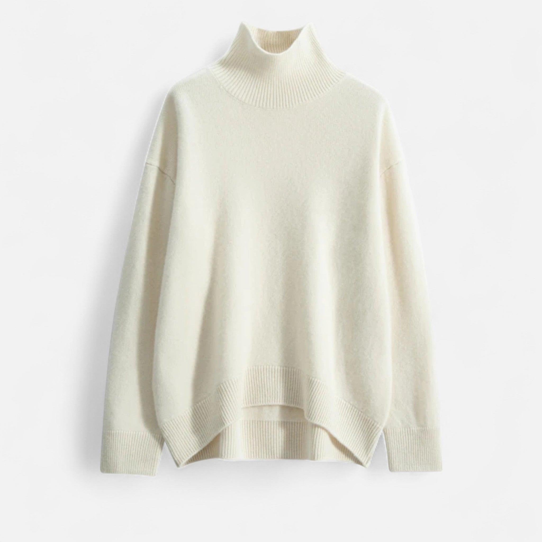 Women's Cashmere Turtleneck Sweater | Soft, Warm Knit | Ideal for Layering or Casual Wear
