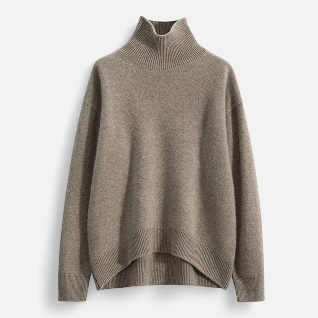 Women's Cashmere Turtleneck Sweater | Soft, Warm Knit | Ideal for Layering or Casual Wear