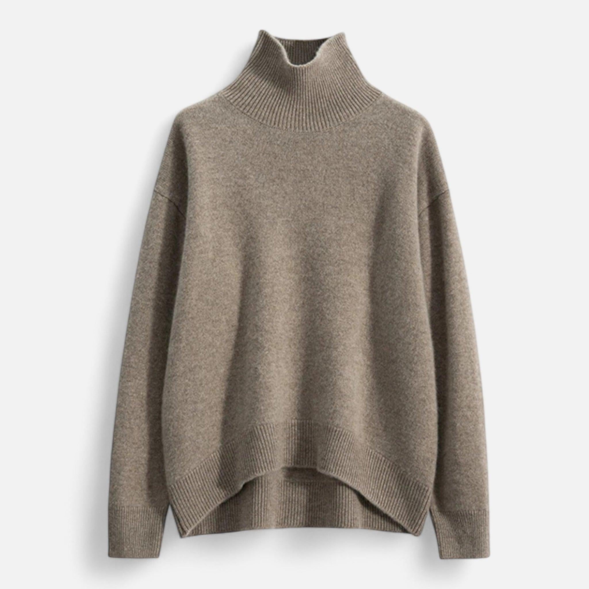 Women's Cashmere Turtleneck Sweater | Soft, Warm Knit | Ideal for Layering or Casual Wear