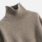 Women's Cashmere Turtleneck Sweater | Soft, Warm Knit | Ideal for Layering or Casual Wear