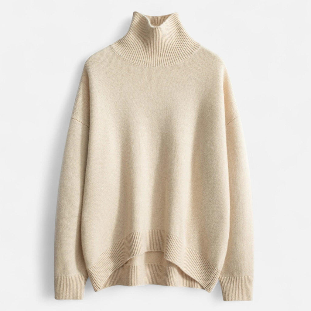 Women's Cashmere Turtleneck Sweater | Soft, Warm Knit | Ideal for Layering or Casual Wear