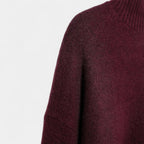 Wool Turtleneck Jumper for Women - Soft Knit Sweater for Casual Wear and Layering